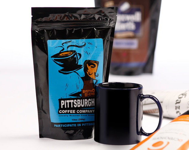 Packaging for Pittsburgh Coffee Company