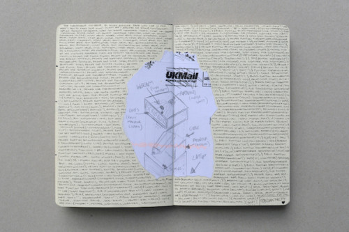 Dan Hett contribution to Manchester Moleskine