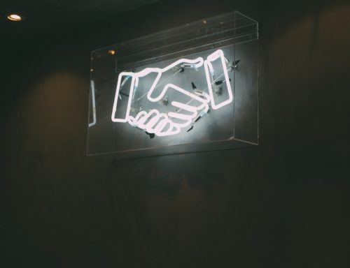 Neon Handshake