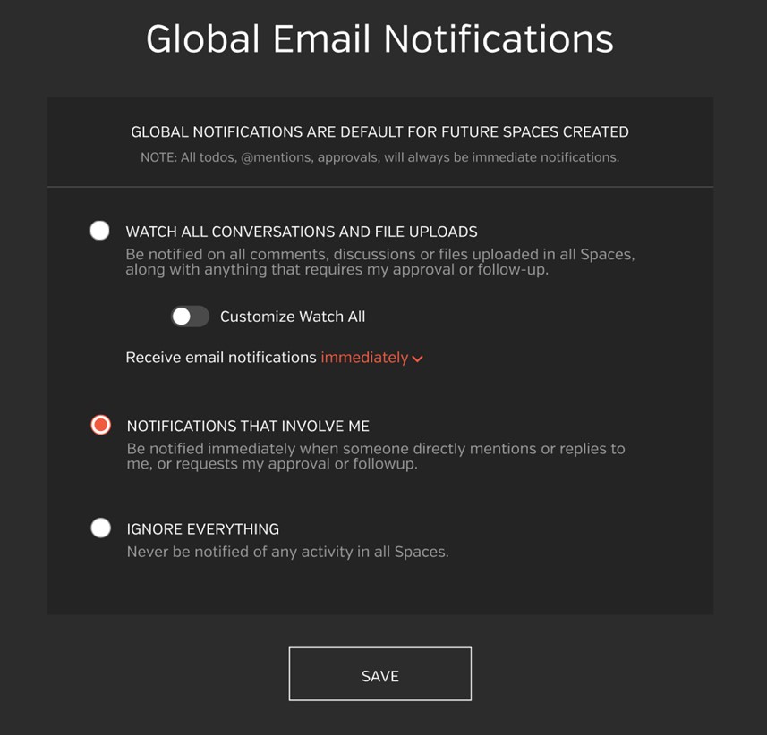Decide Which Emails To Receive And Which To Skip With Hightail Notification Preferences Hightail Blog
